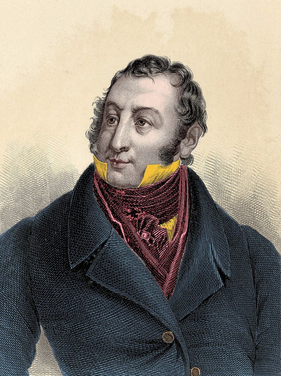 Gioacchino Rossinin (1792-1868) muotokuva tekijältä Unknown artist