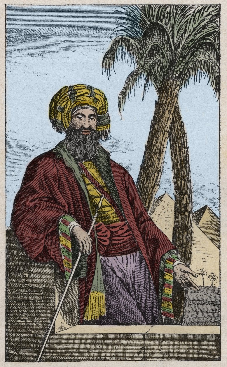 Giovanni Battista (Gianbattista) Belzonin (1778-1823), italialaisen tutkimusmatkailijan ja arkeologin muotokuva, joka teki tärkeitä arkeologisia löytöjä Egyptissä - Giovanni Battista Belzonin (1778-1823), italialaisen tutkimusmatkailijan ja arkeologin muot tekijältä Unknown artist