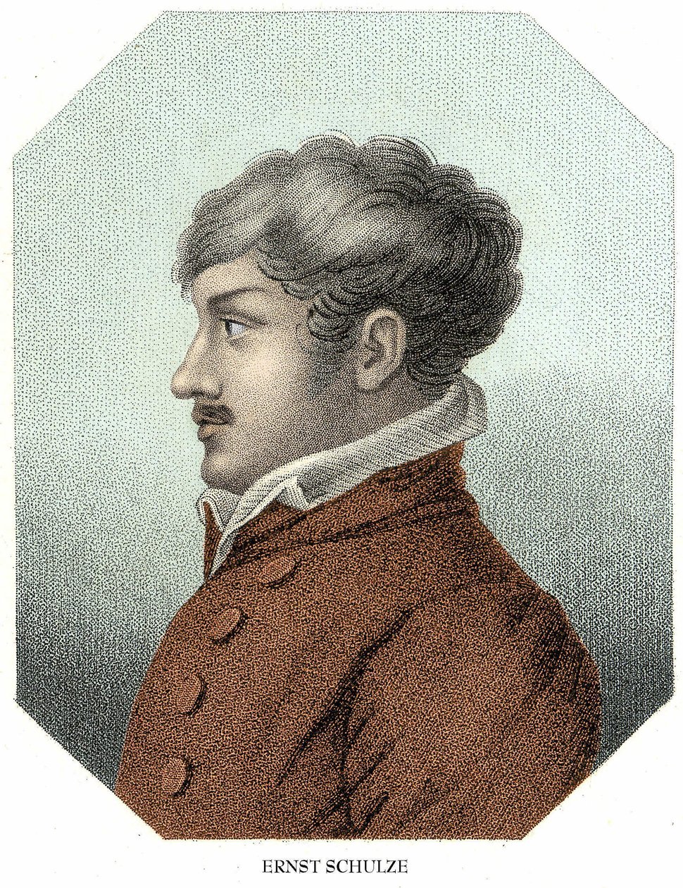 Gottlob Ernst Schulzen (1761 - 1833) muotokuva saksalaisesta filosofista tekijältä Unknown artist