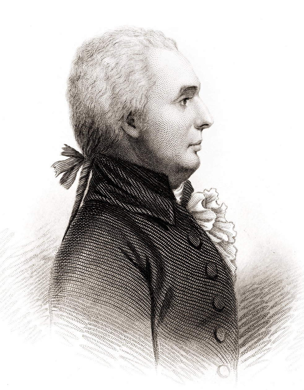 Kuvernööri Morrisin (1752-1816) muotokuva. tekijältä Unknown artist