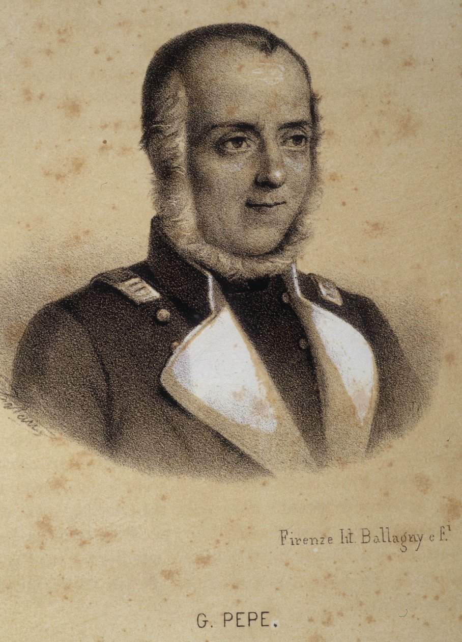Guglielmo Pepen (1783 - 1855) muotokuva tekijältä Unknown artist