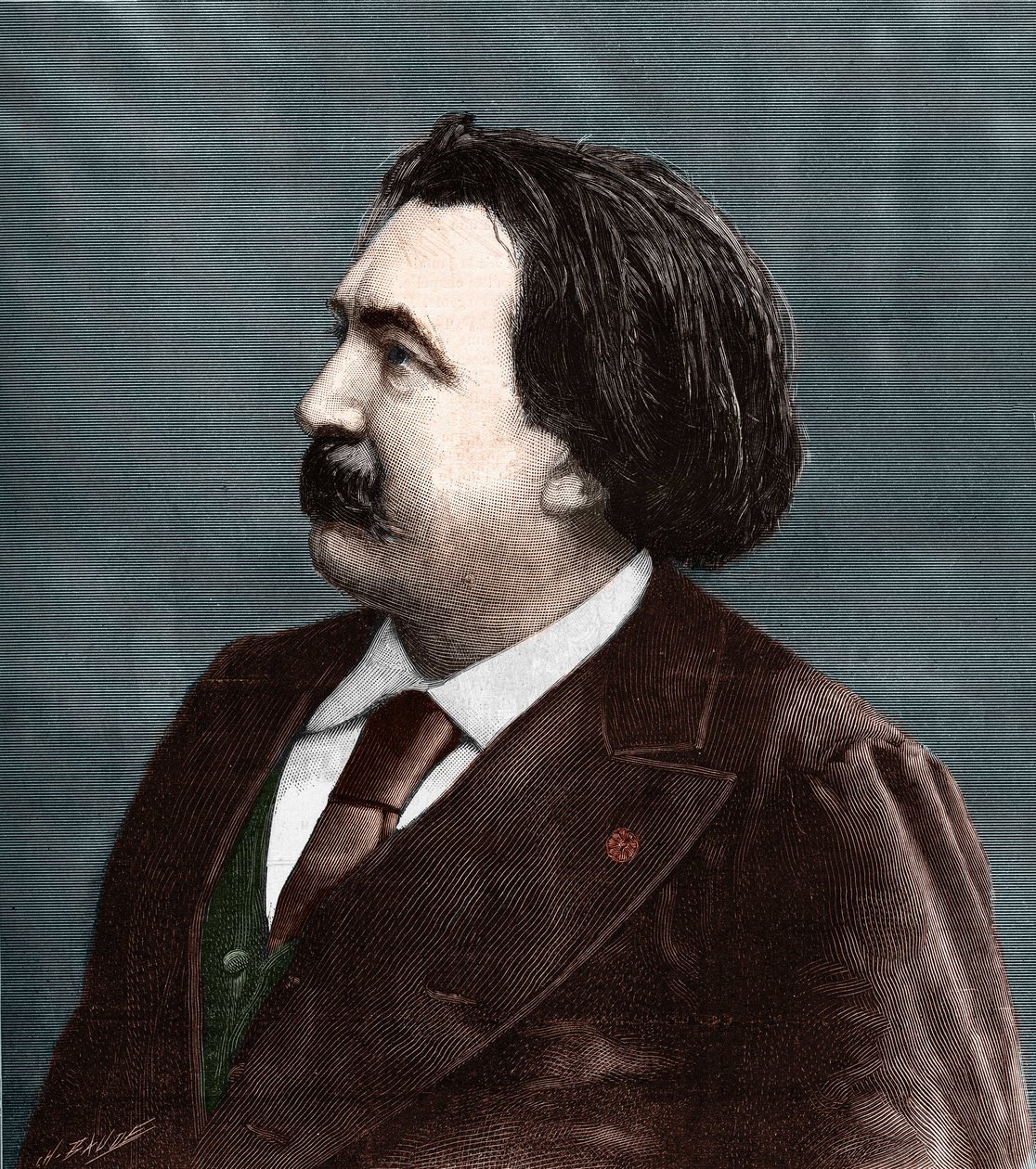 Gustave Doren (1832-1883), ranskalaisen taidemaalarin ja sarjakuvapiirtäjän muotokuva. tekijältä Unknown artist