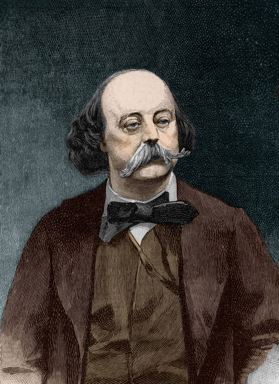 Gustave Flaubertin (1821-1880) muotokuva tekijältä Unknown artist