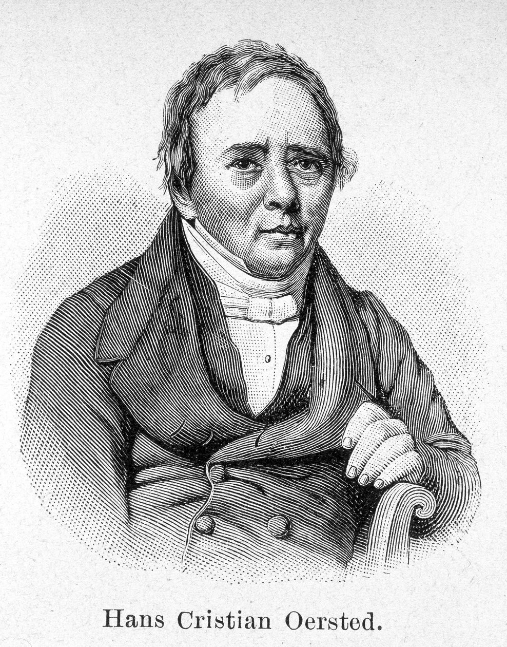 Hans Christian Oerstedin muotokuva (Oersted tai Oersted tekijältä Unknown artist