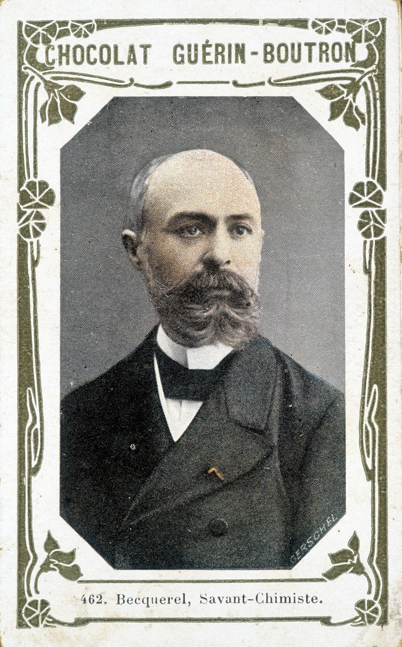 Henri Becquerelin (1852 - 1908), ranskalaisen fyysikon muotokuva. tekijältä Unknown artist