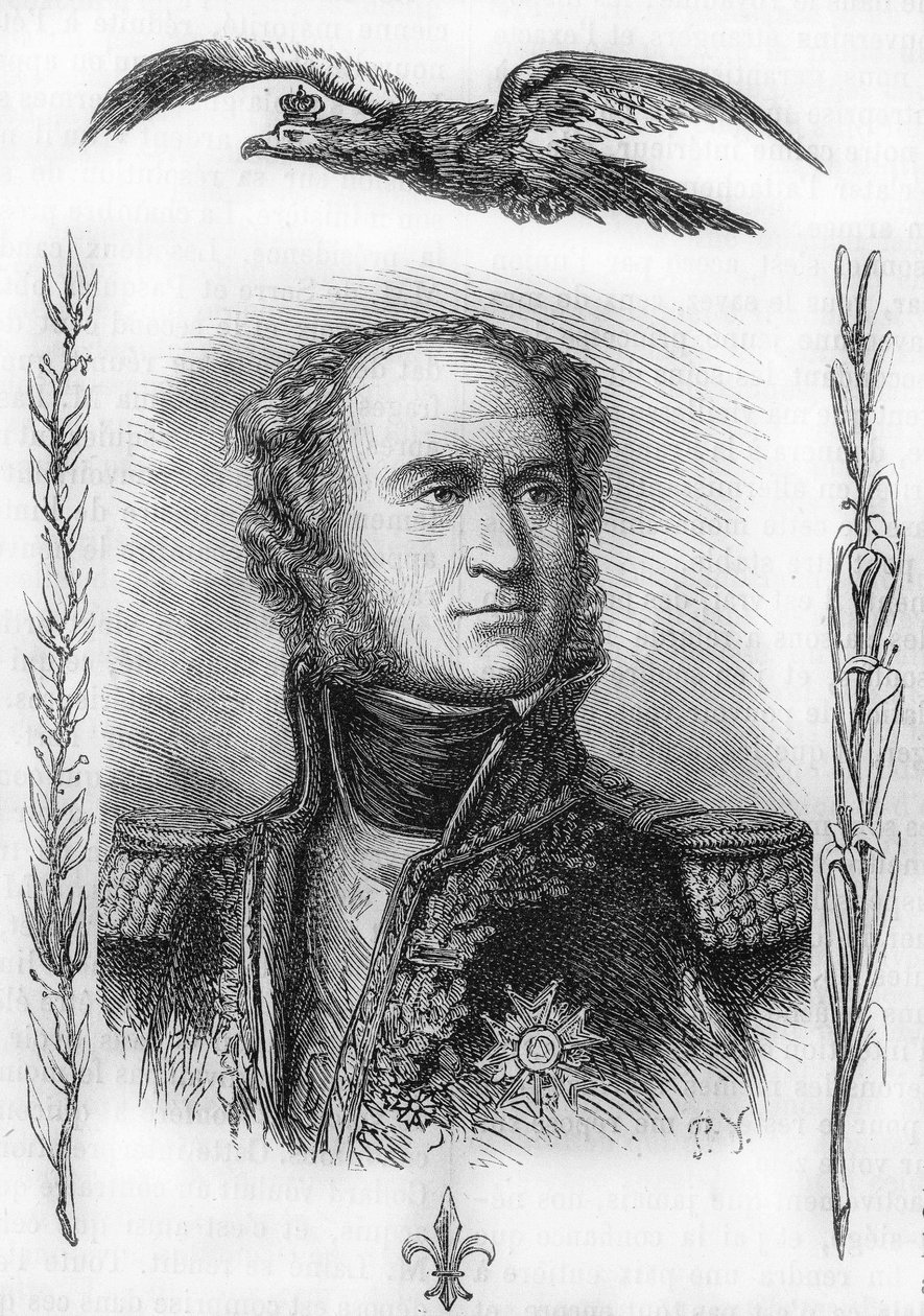 Muotokuva Henri Clarkesta, ranskalaisesta kenraalista ja poliitikosta (Feltren herttua 1809 tekijältä Unknown artist