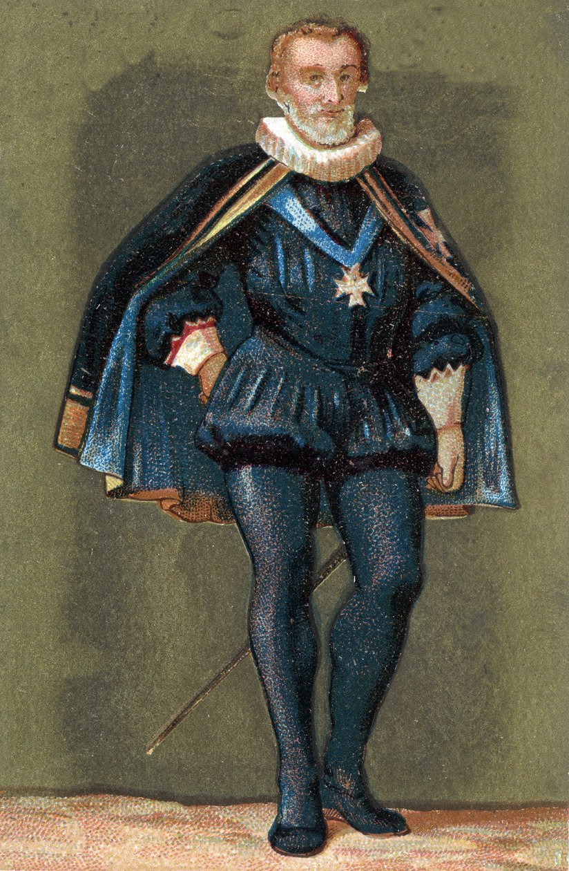 Henry IV:n Ranskan kuninkaan (1553-1610) muotokuva. tekijältä Unknown artist
