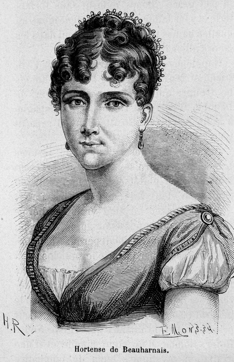 Muotokuva Hortense Eugenie Cecile de Beauharnais