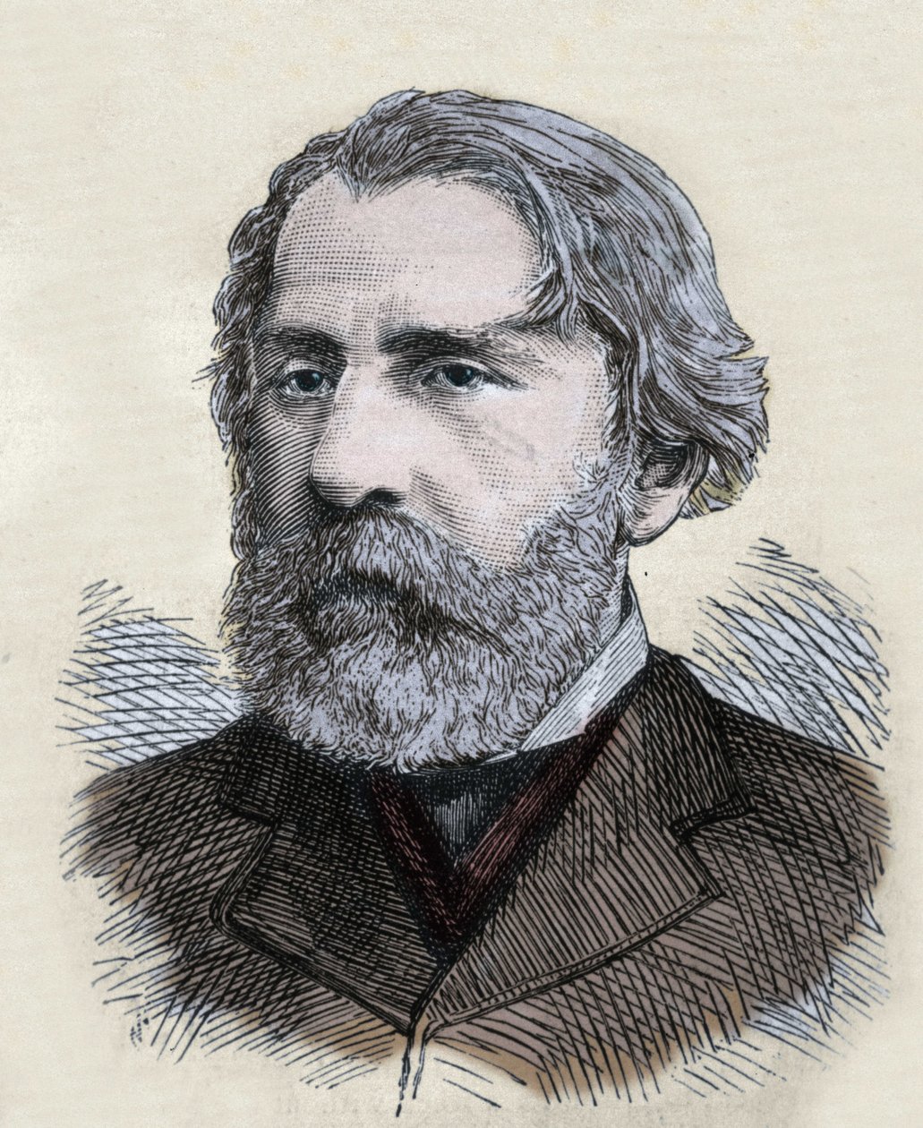 Ivan Turgenjevin muotokuva (Turgenev tekijältä Unknown artist