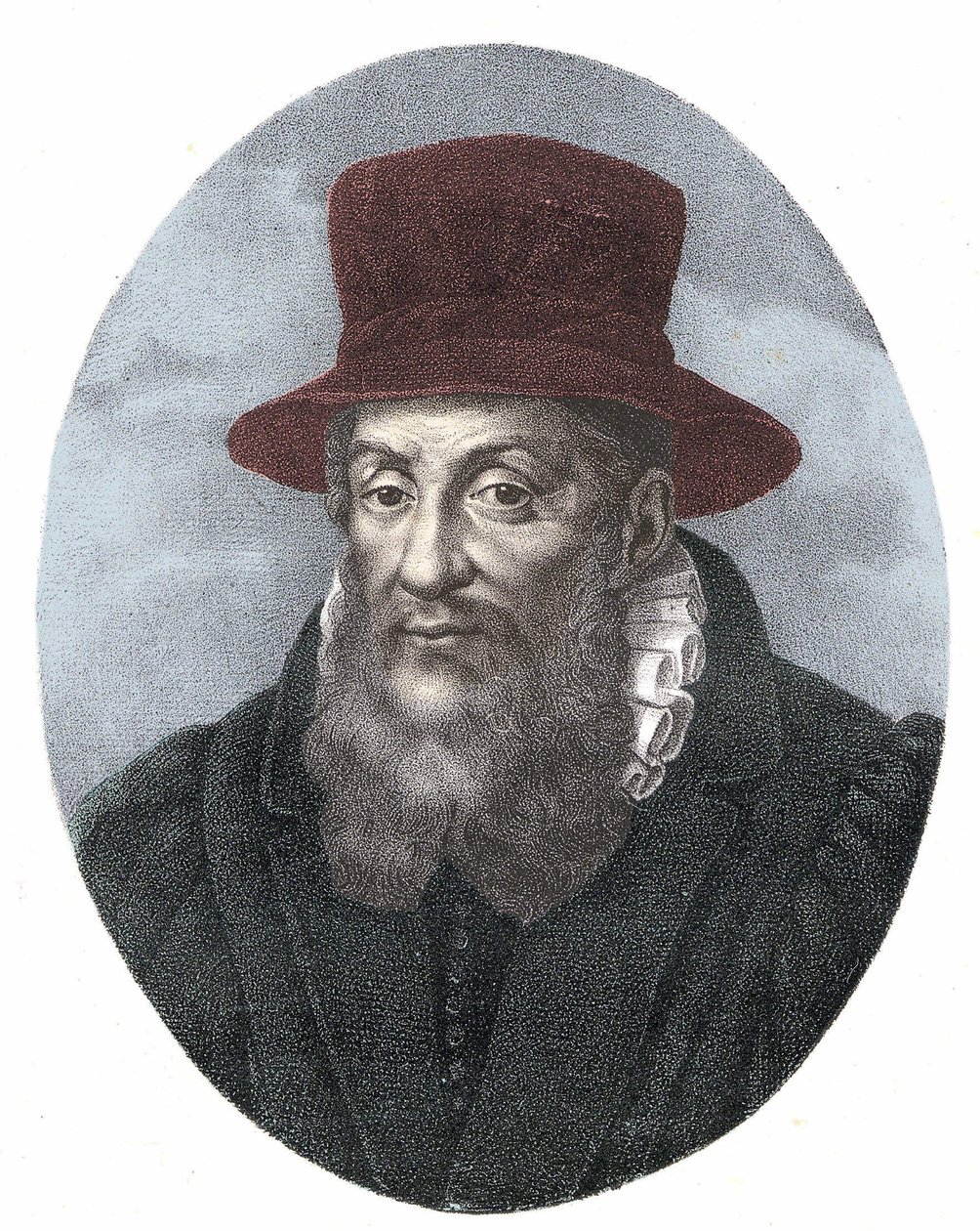 Jacques Cujasin (1520 - 1590) muotokuva ranskalaisesta juristista tekijältä Unknown artist