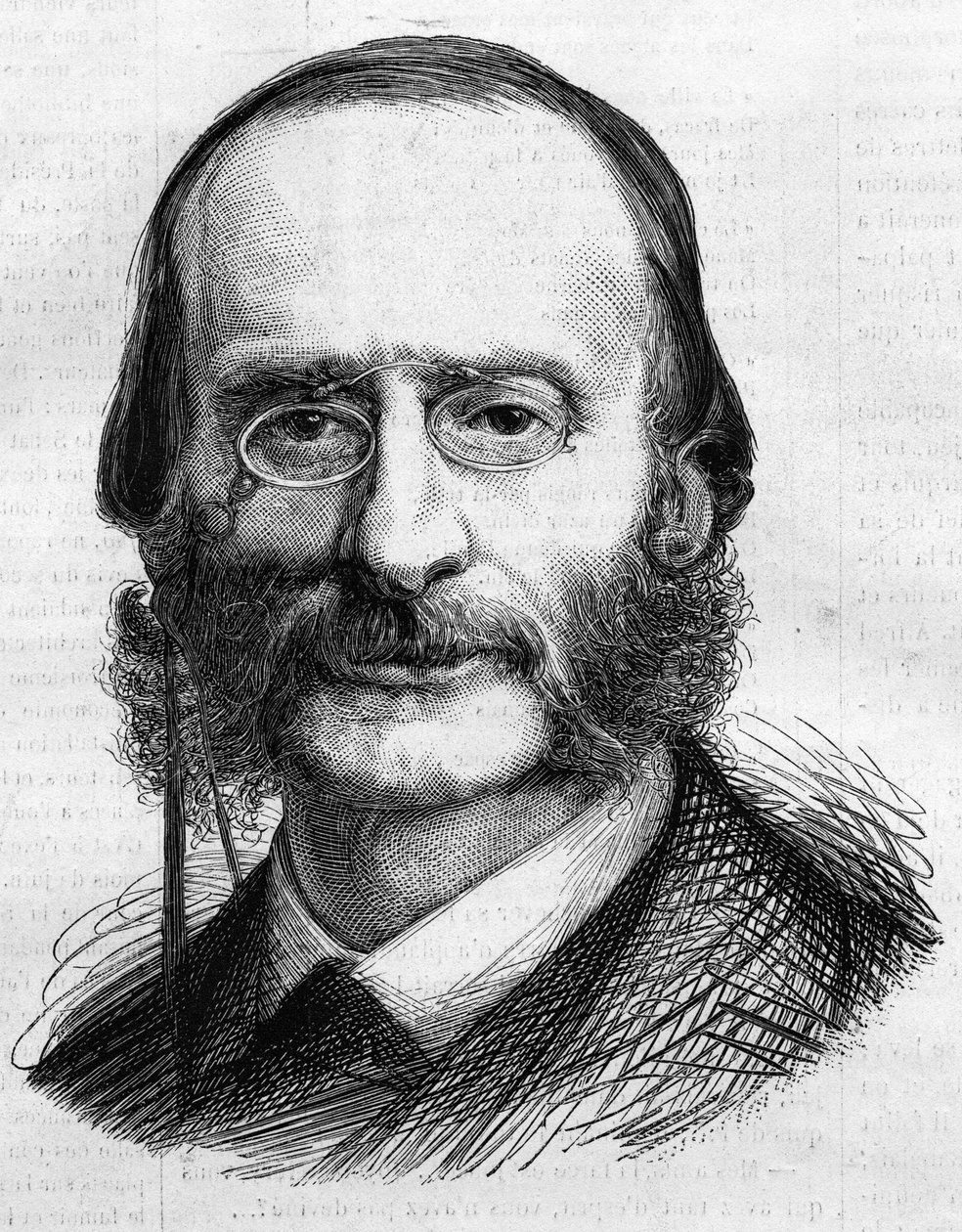 Jacques Offenbachin muotokuva tekijältä Unknown artist