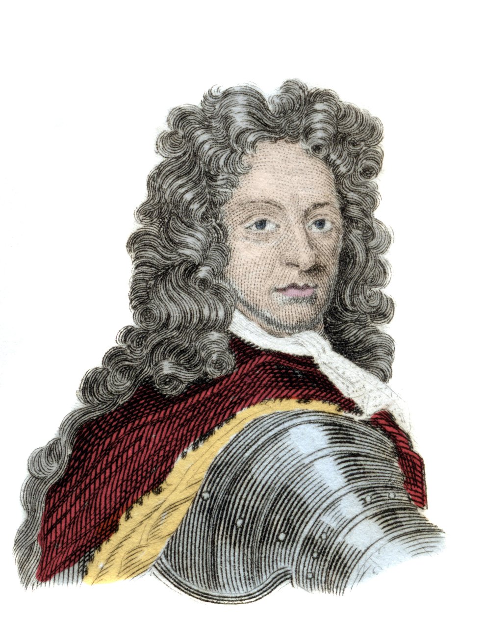 James II:n (James II Stuart) (1633-1701), Englannin kuninkaan muotokuva. tekijältä Unknown artist