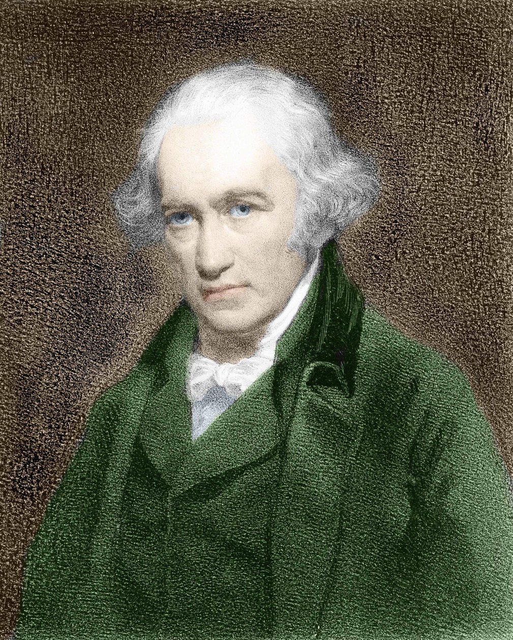 Muotokuva James Wattista (1736-1819), brittiläisestä insinööristä. tekijältä Unknown artist