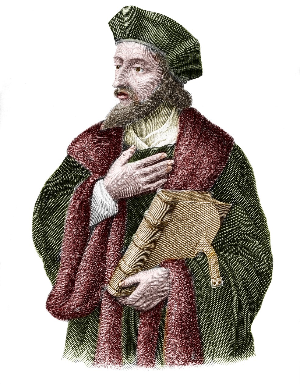 Jan Husin muotokuva (tai Jean Huss tekijältä Unknown artist
