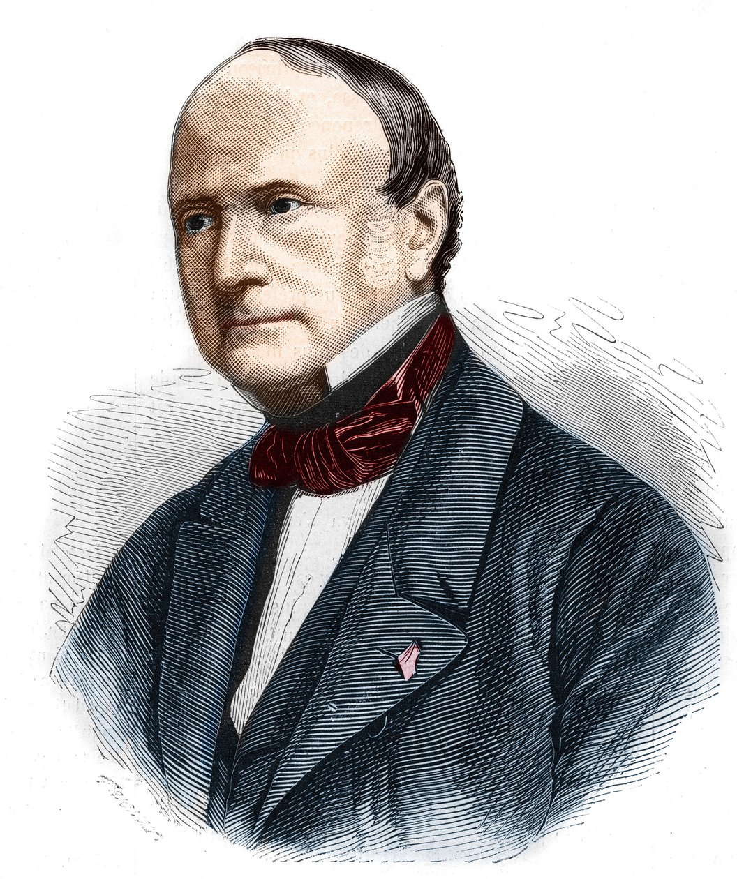 Muotokuva Jean-Baptiste Firmin Marbeausta (Jean Baptiste), ranskalaisesta juristista ja hyväntekijästä tekijältä Unknown artist