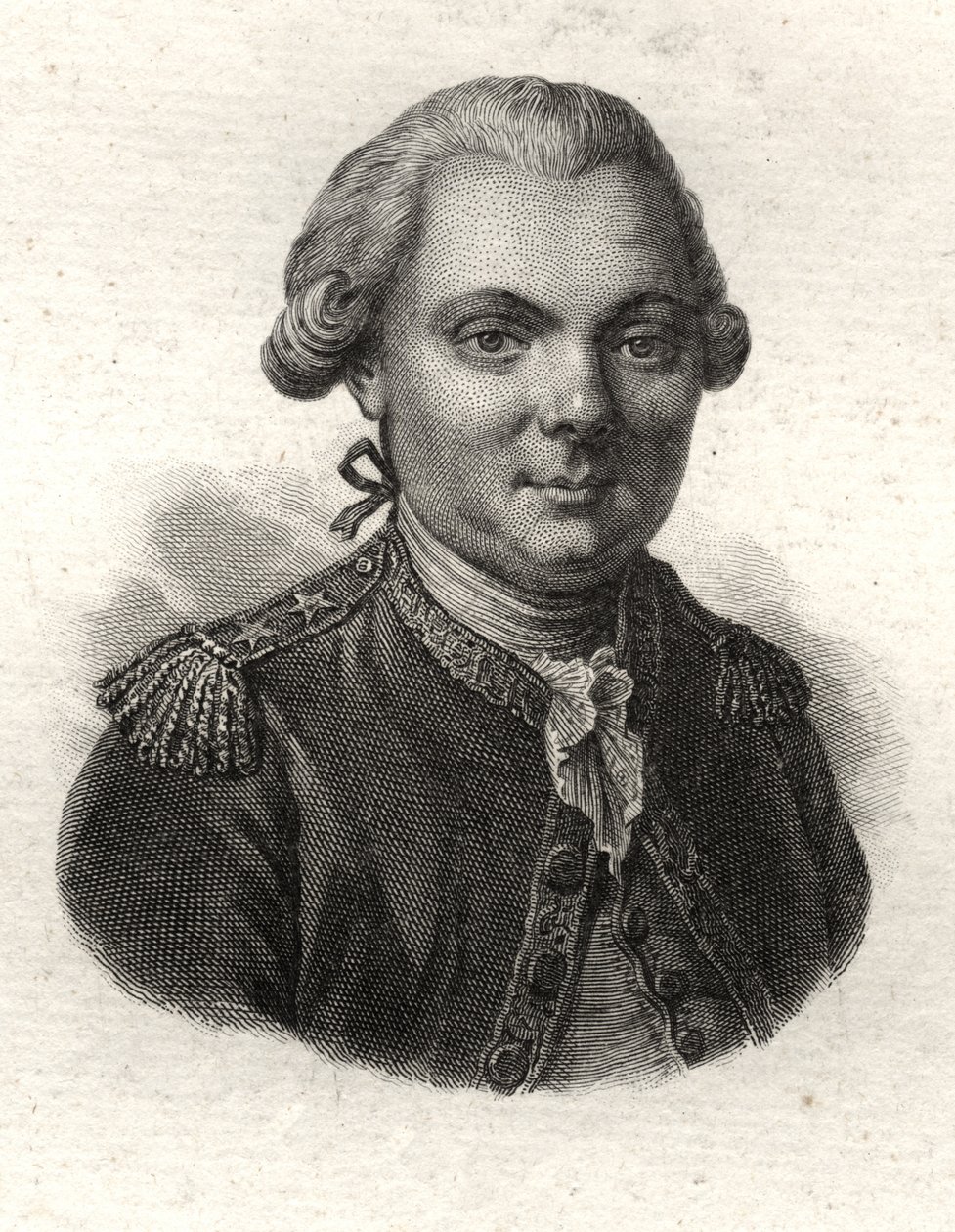 Jean-Francois Galaupin muotokuva, La Perousen kreivi (Jean Francois Laperouse tekijältä Unknown artist