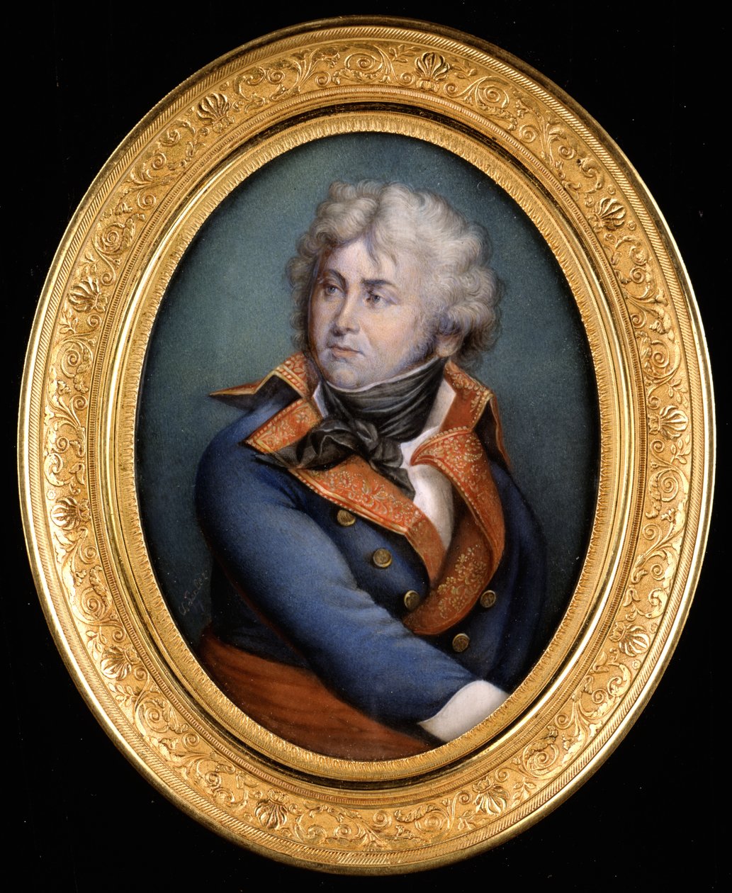 Jean Baptiste Kléberin (1753 - 1800) muotokuva. 1800-luvun maalaus. tekijältä Unknown artist
