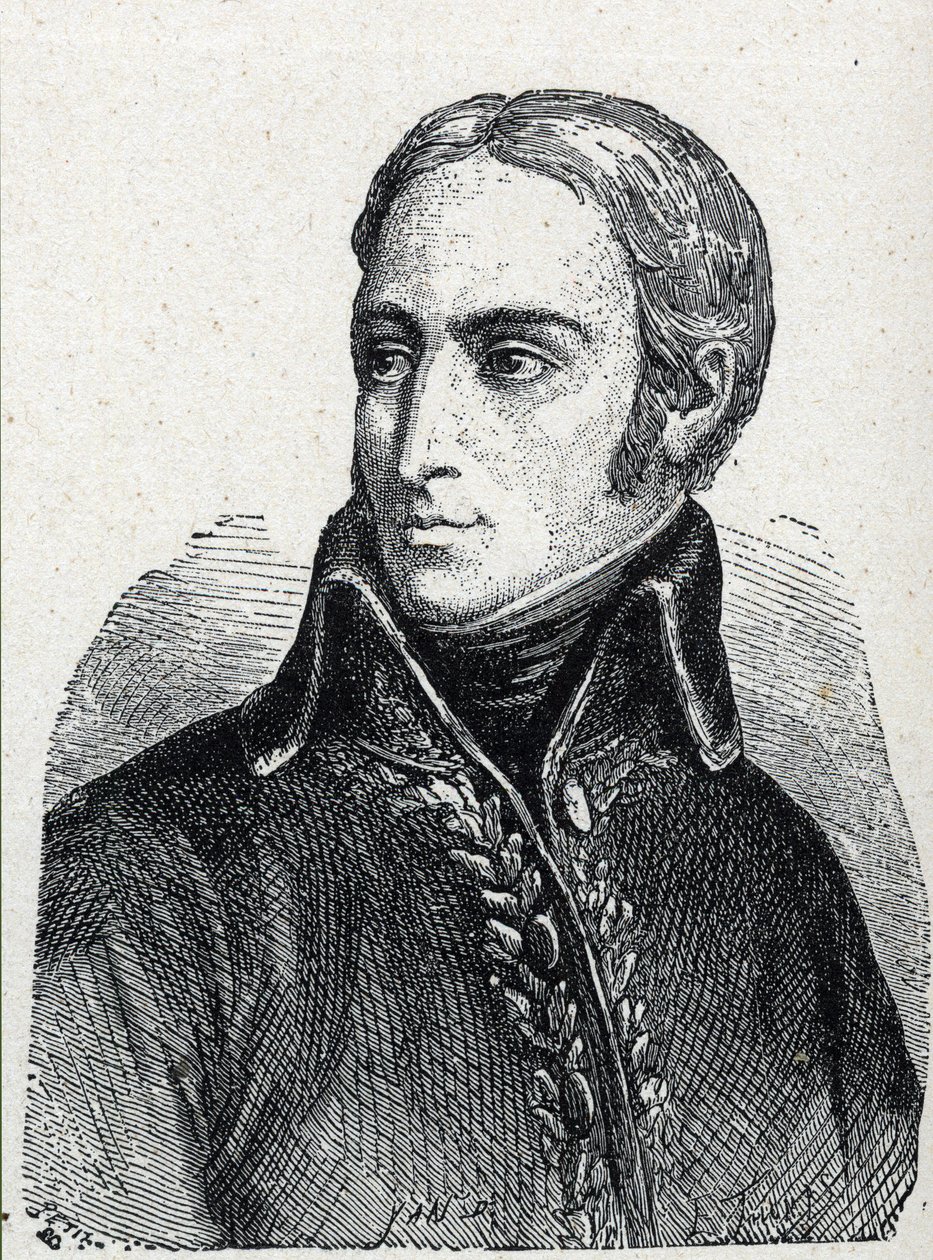 Muotokuva Jean Joseph Dessollesista (tai Jean-Joseph Dessolesista tekijältä Unknown artist