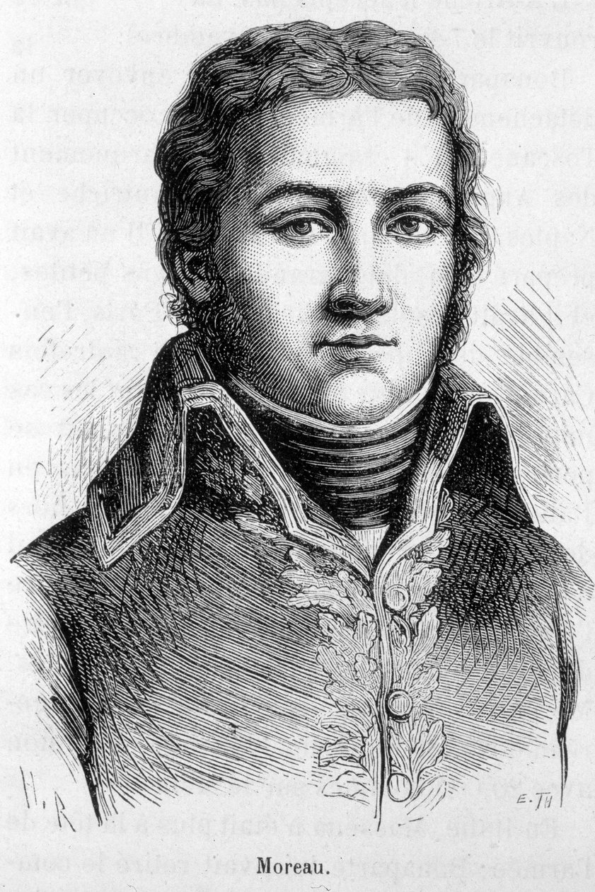 Jean Victor (Jean-Victor) Moreaun (1763-1813) muotokuva, kenraali francais. tekijältä Unknown artist