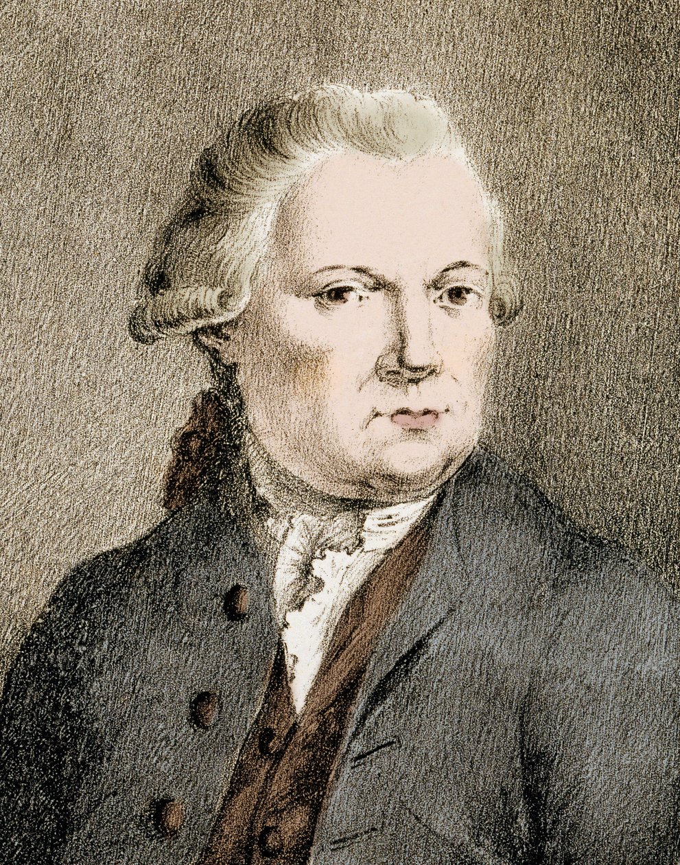 Jiri Antonin Bendan (Georg Anton Benda) muotokuva (1722 - 1795) - Jiri Antonin Bendan (Georg Benda) muotokuva tekijältä Unknown artist