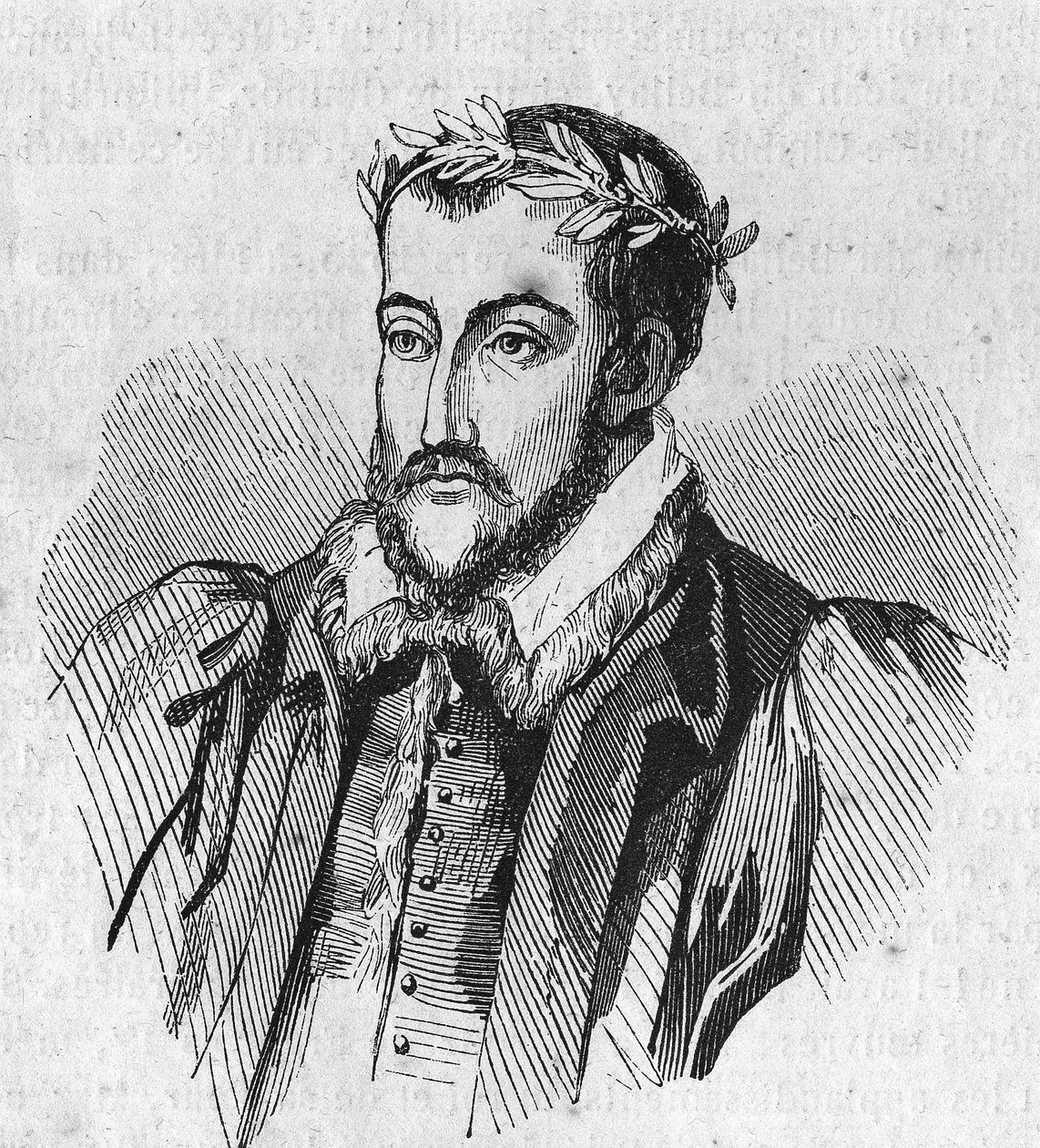 Muotokuva Joachim du Bellaysta: ranskalainen runoilija (chateau du Liré, Maine-et-Loire tekijältä Unknown artist