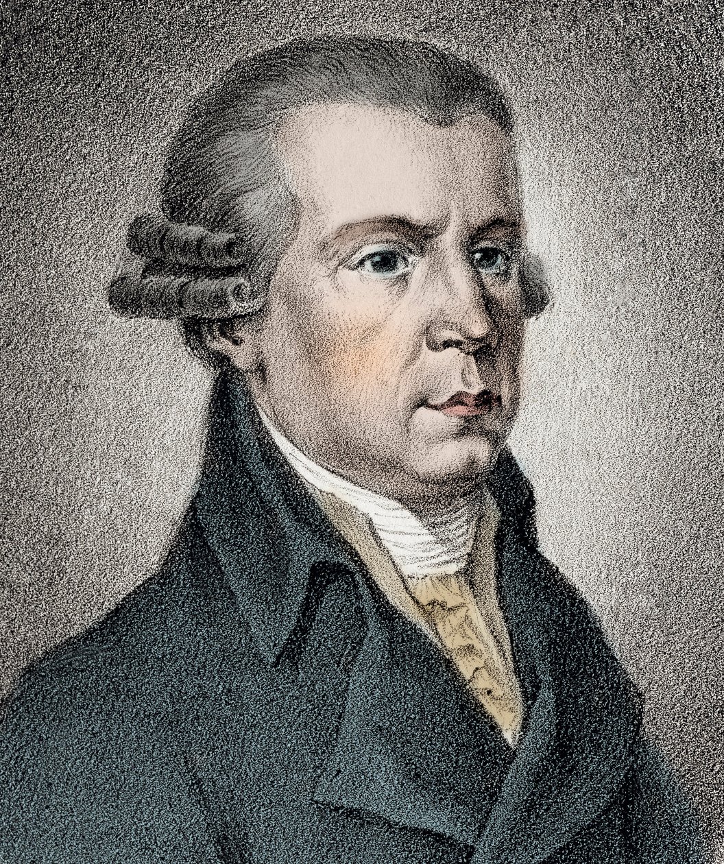 Itävaltalaisen muusikon Johann Georg Albrechtsbergerin (1736-1809) muotokuva - tekijältä Unknown artist