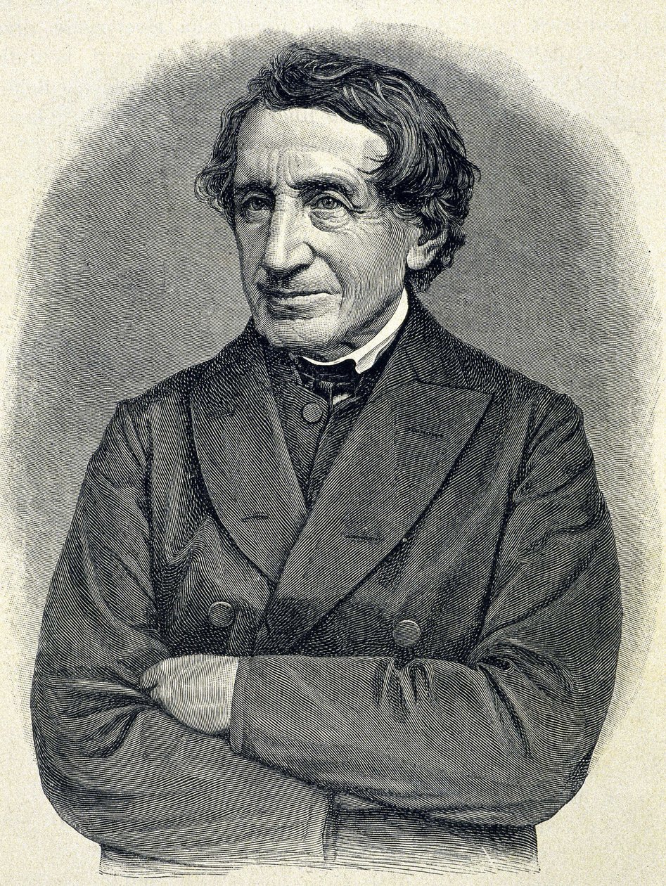 Muotokuva Johann Joseph Ignaz von Dollingerista (1799 - 1890), Alllemand-pappi ja kirkkohistorian professori tekijältä Unknown artist