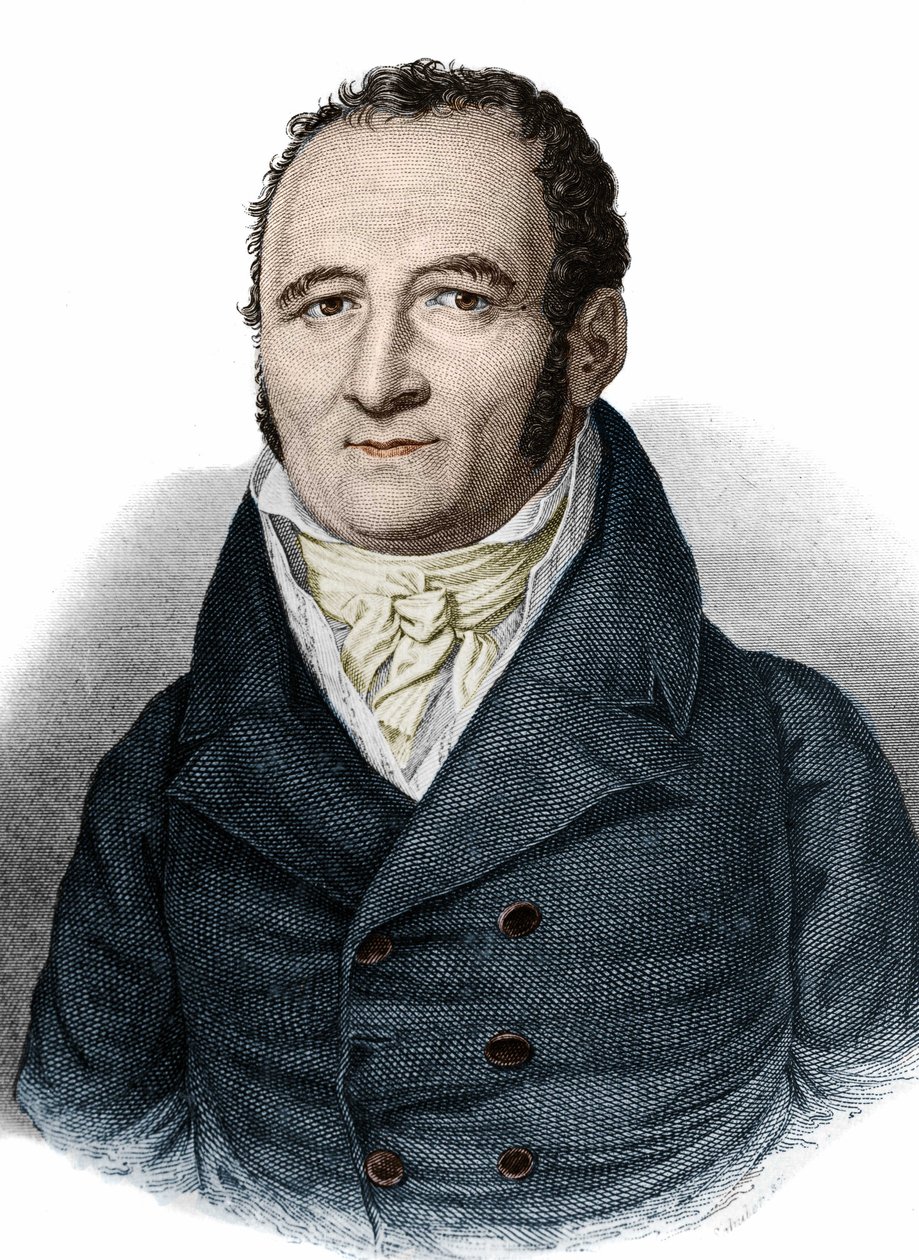 Saksalaisen kirjailijan Johann Peter Hebelin (1760-1826) muotokuva. tekijältä Unknown artist