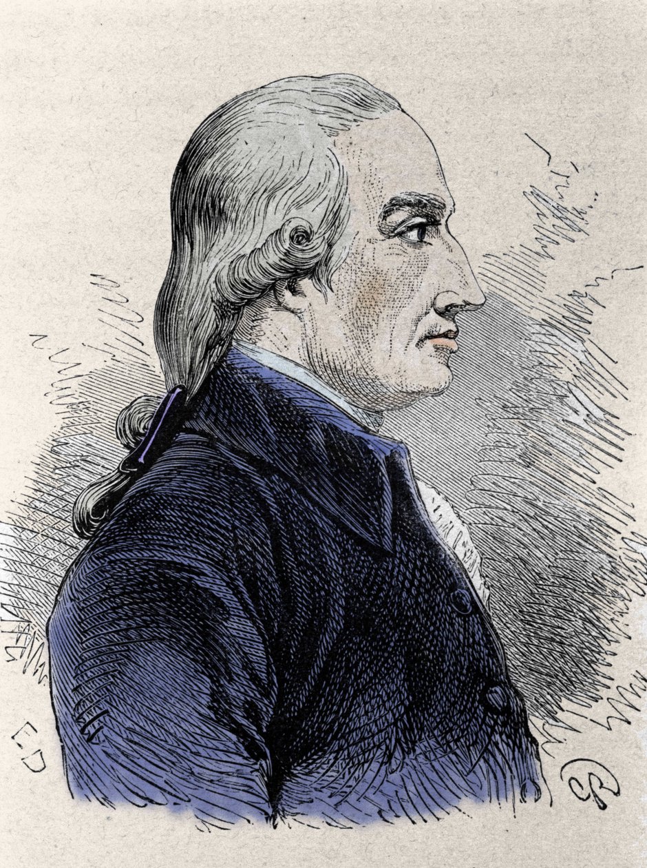 Joseph Blackin (1728-1799), skotlantilaisen kemistin muotokuva. tekijältä Unknown artist