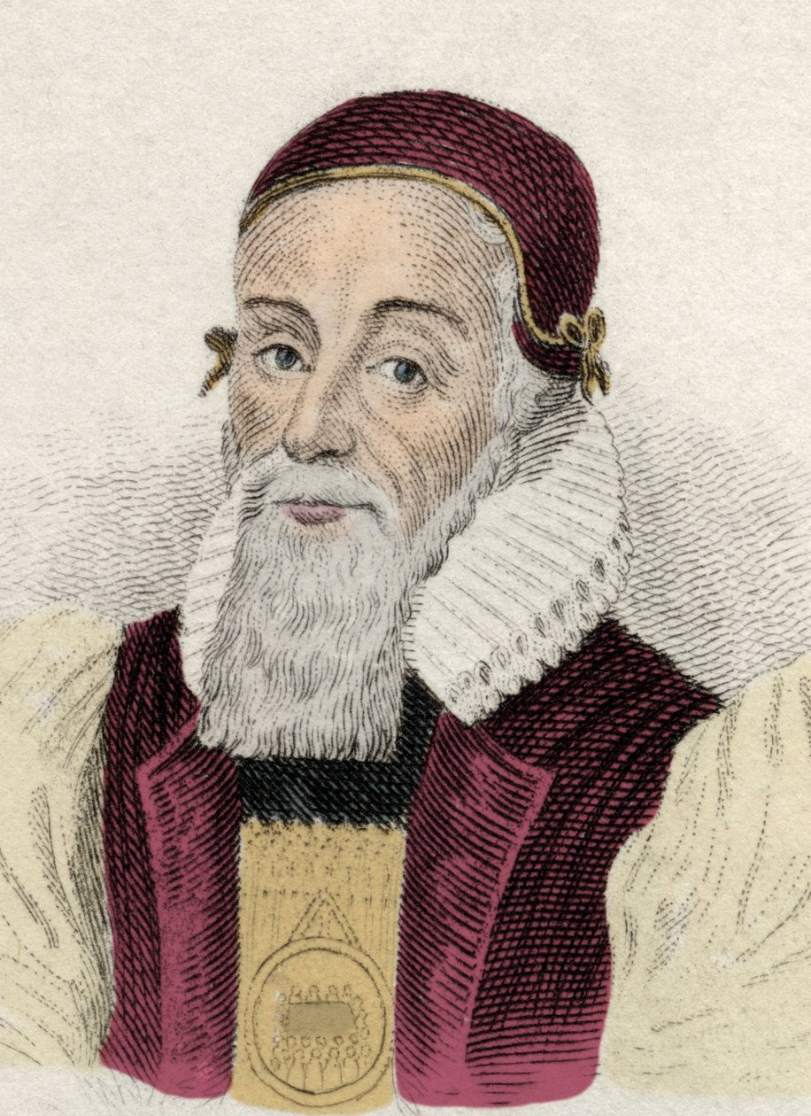 Joseph Hallin (1574-1656) muotokuva englantilainen Eveque tekijältä Unknown artist