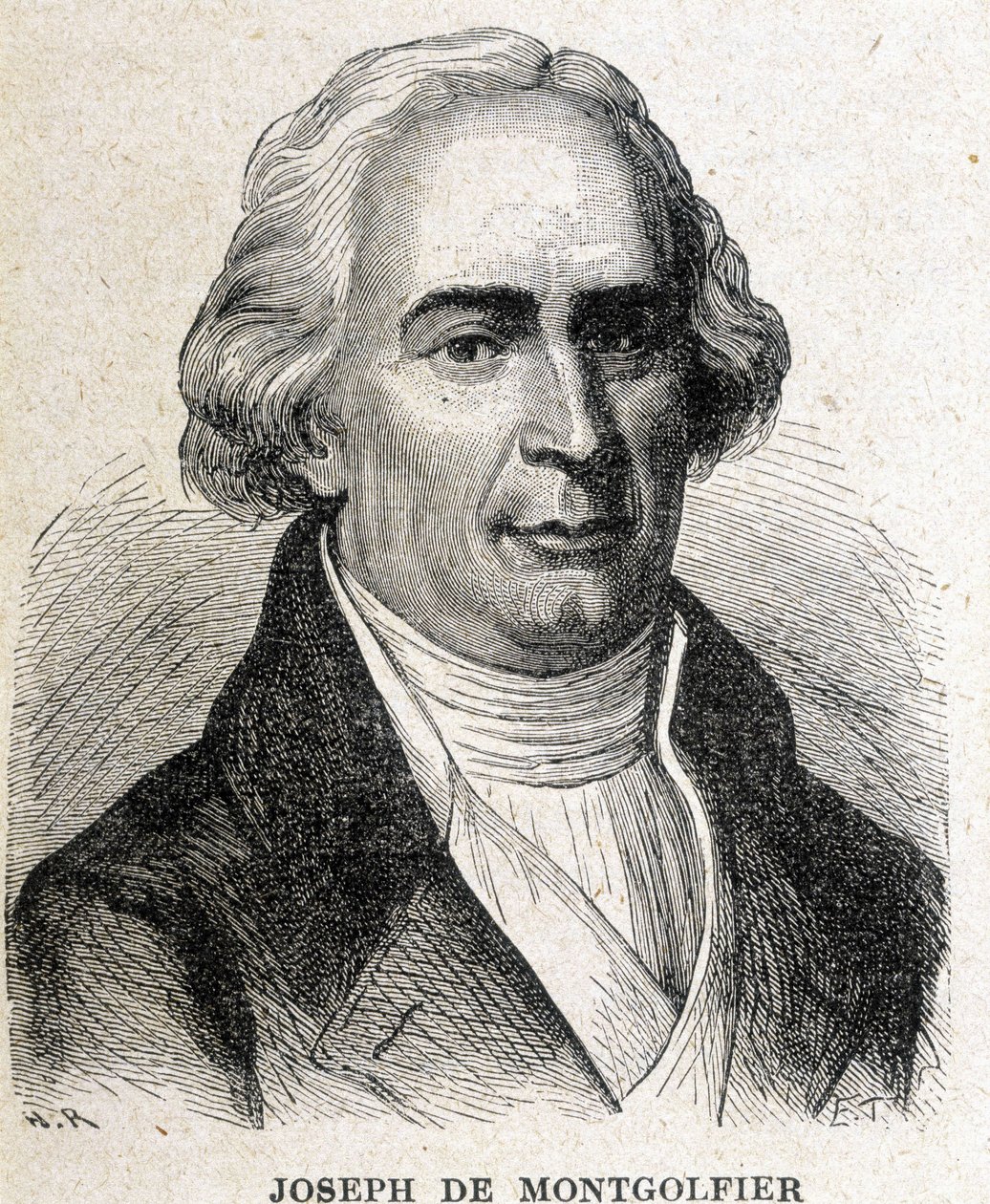 Joseph de Montgolfierin (1740 - 1810) muotokuva. tekijältä Unknown artist