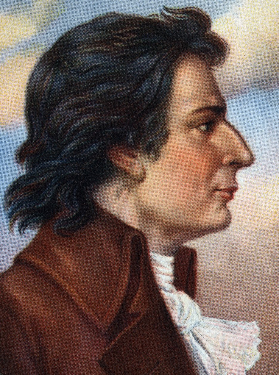 Muotokuva Joseph de Montgolfierista, kuumailmapallon keksijästä. tekijältä Unknown Artist