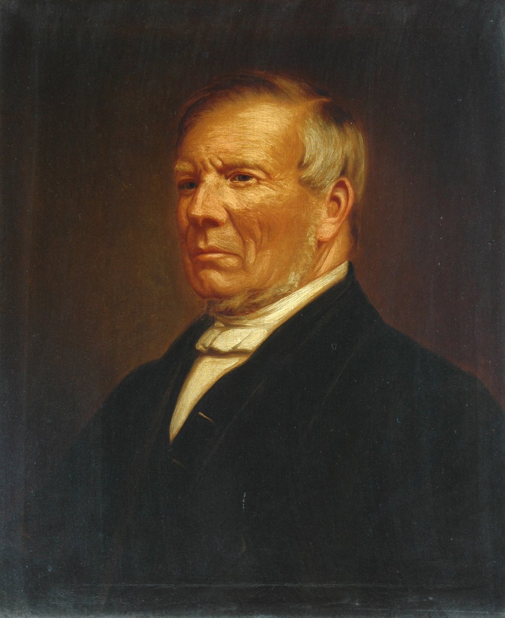 Joshua Dodgsonin muotokuva, n. 1855 tekijältä Unknown