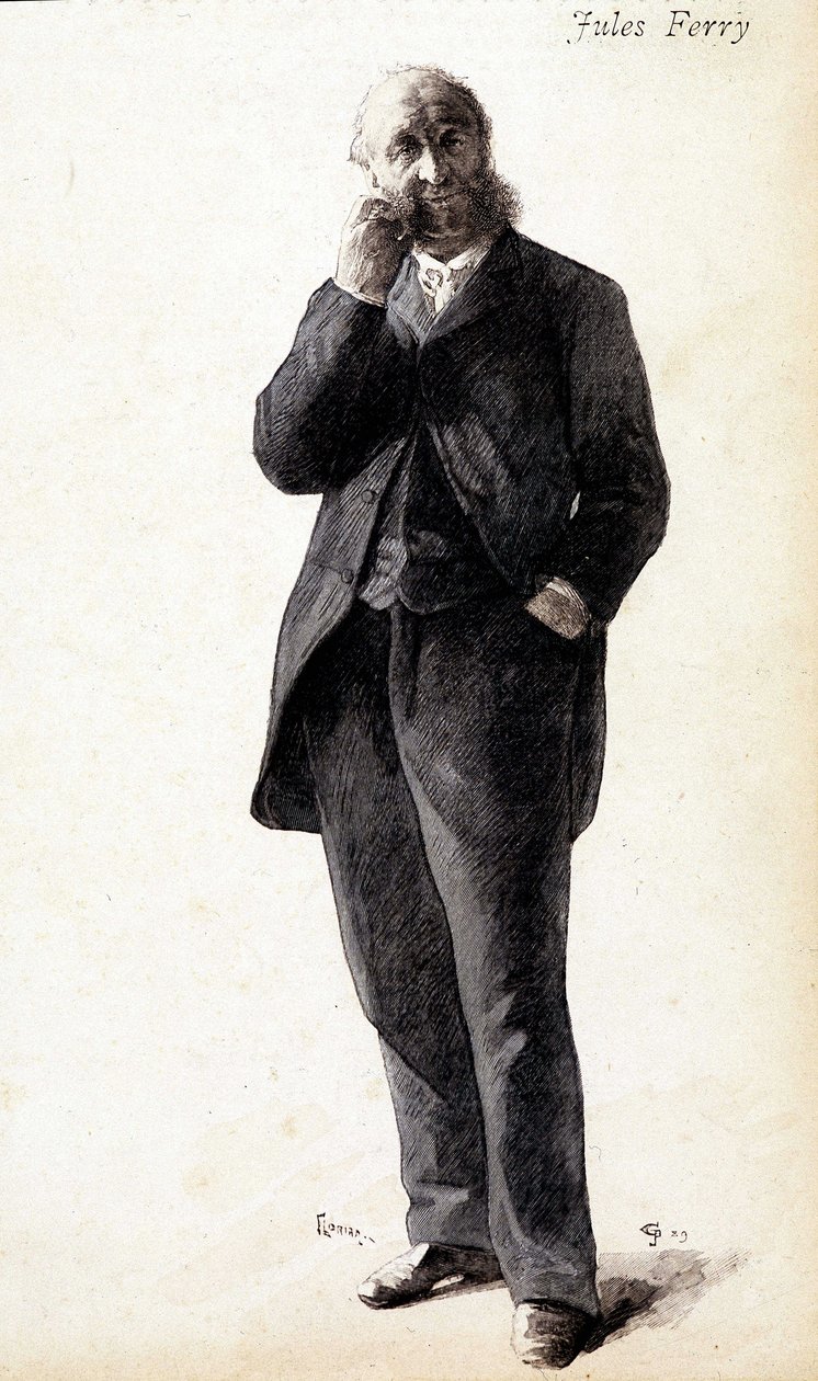 Jules Ferryn muotokuva, noin 1880 tekijältä Unknown artist