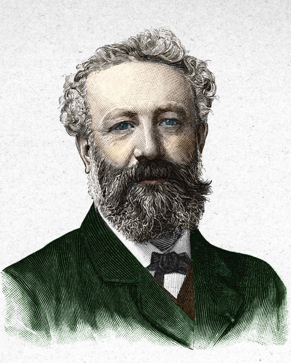 Jules Vernen muotokuva, ranskalainen kirjailija (1828-1905) tekijältä Unknown artist