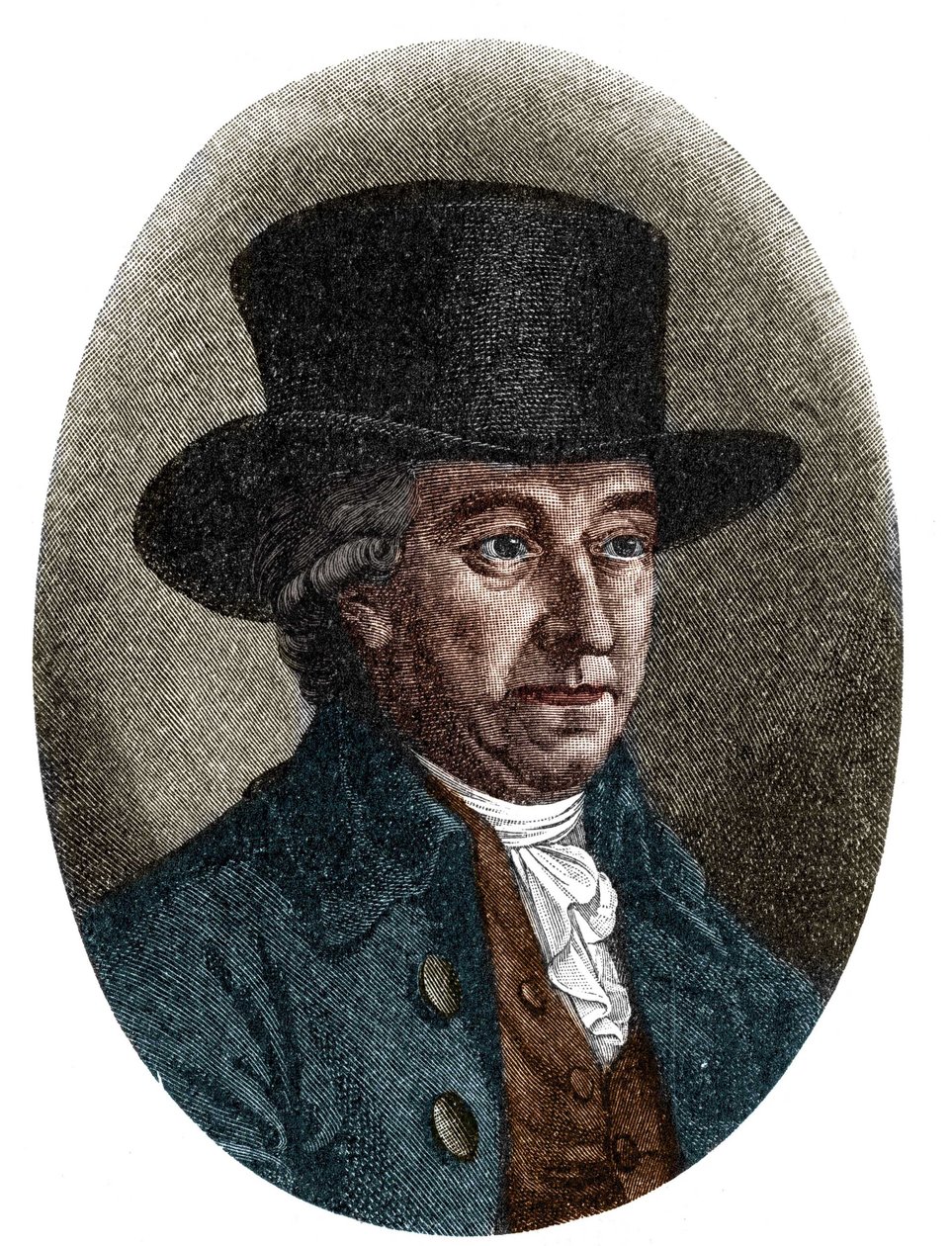 Justus Moserin muotokuva (tai Mosers tai Moeser tekijältä Unknown artist