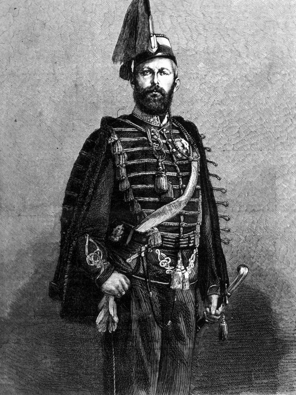 Muotokuva Ruotsin kuninkaan Kaarle XV:stä (1826 - 1872). tekijältä Unknown artist