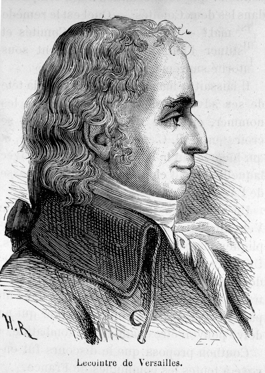 Laurent Lecointre Dit Lecointre de Versailles (1742-1805), ranskalainen poliitikko. tekijältä Unknown artist