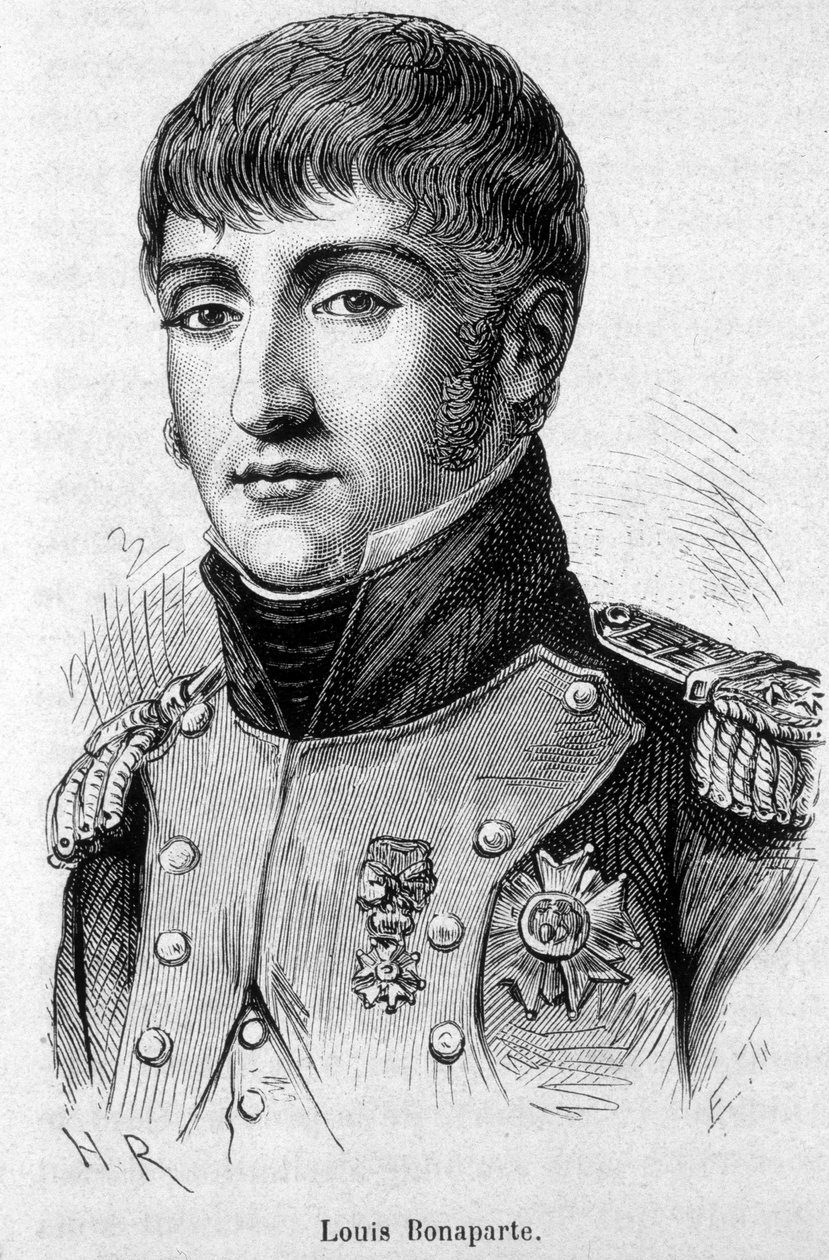 Louis Bonaparten (1778-1846) muotokuva tekijältä Unknown artist