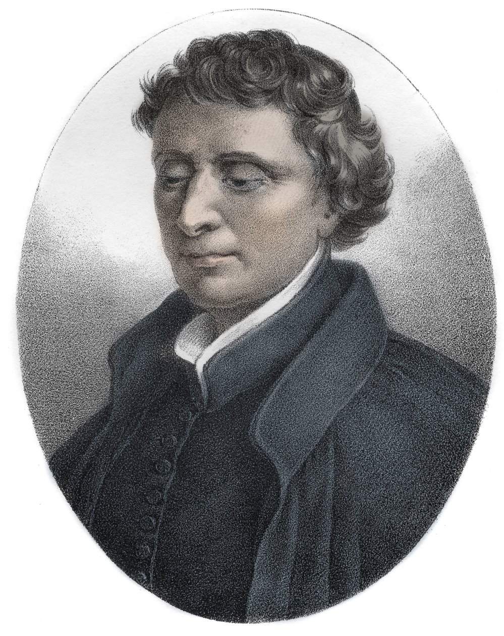 Louis Bourdalouen (1632-1704) muotokuva jesuiittafransiskaanien kaiverrus - tekijältä Unknown artist