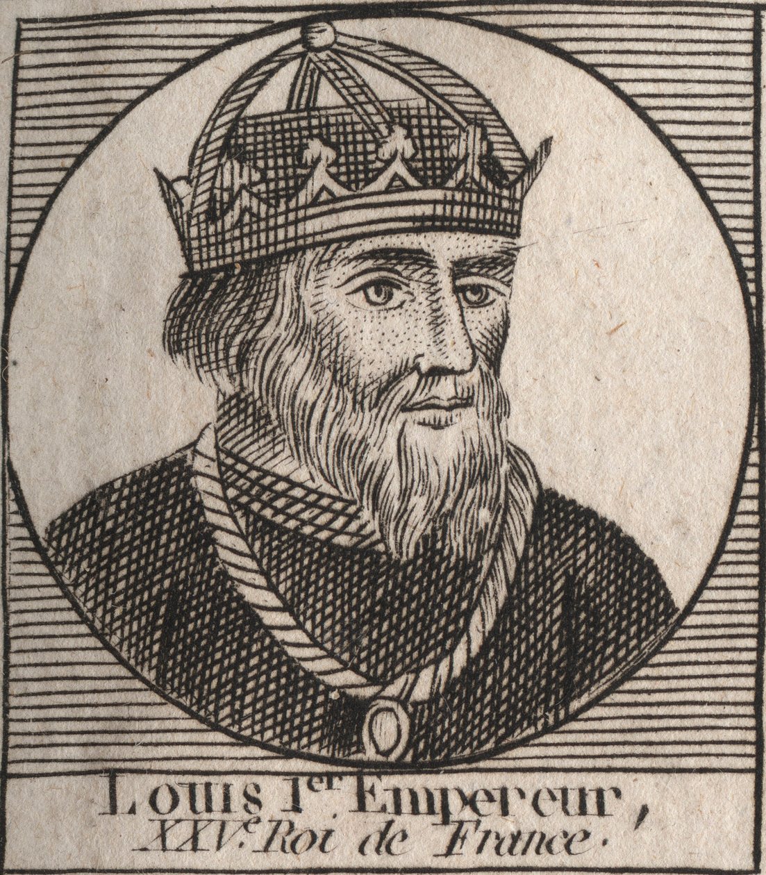 Ludvig I:n "Hurrasta" muotokuva tekijältä Unknown artist