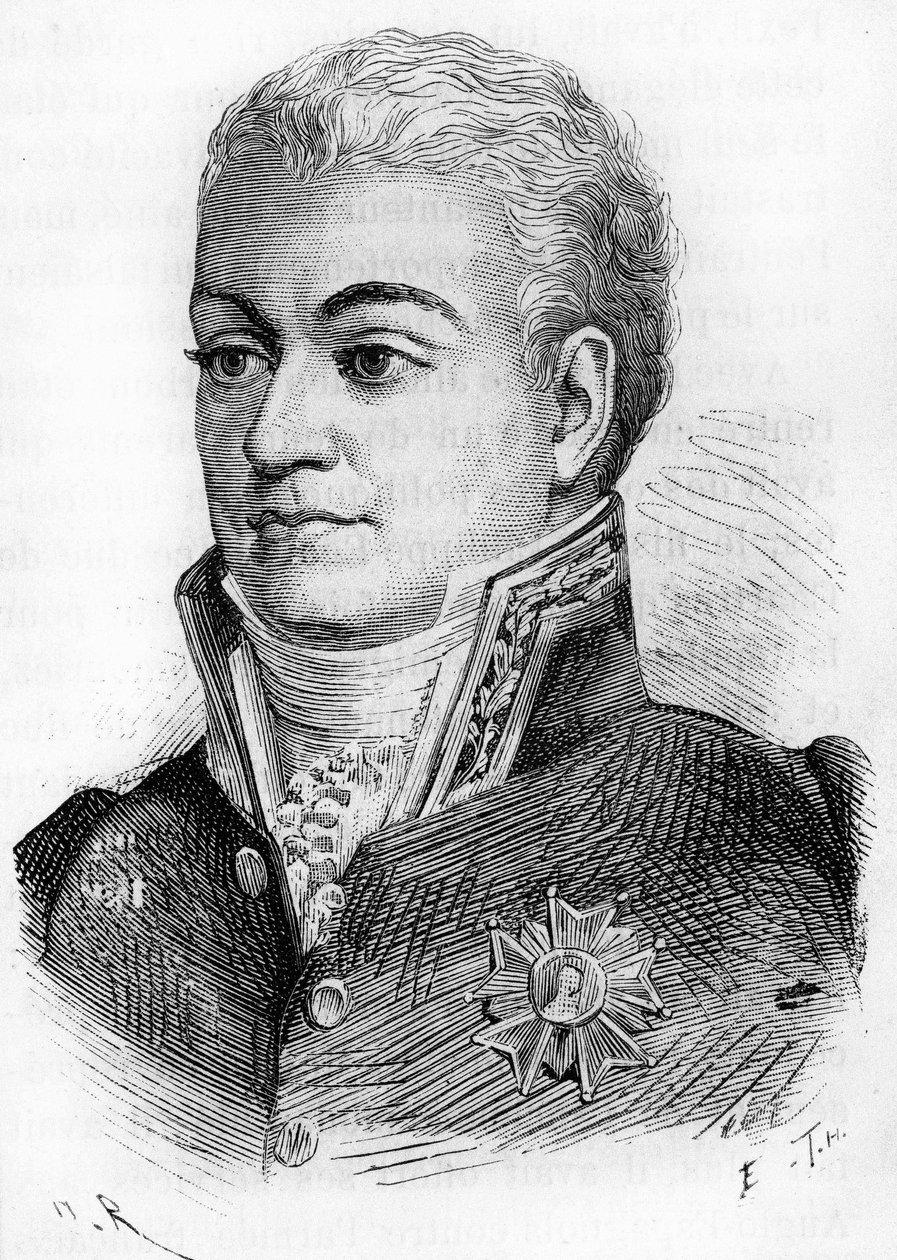 Louis de Fontanesin (1757-1821), ranskalaisen kirjailijan ja poliitikon, yliopiston suurmestarin muotokuva tekijältä Unknown artist