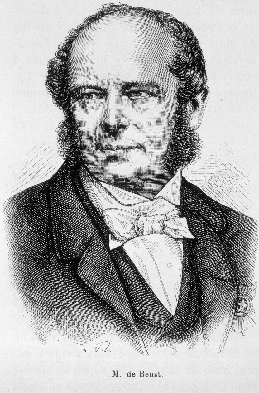 M. de Beustin muotokuva tekijältä Unknown artist