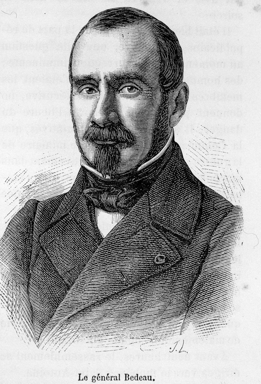 Muotokuva Marie Alphonse Bedeausta, ranskalaisesta kenraalista (1804 - 1863). tekijältä Unknown artist