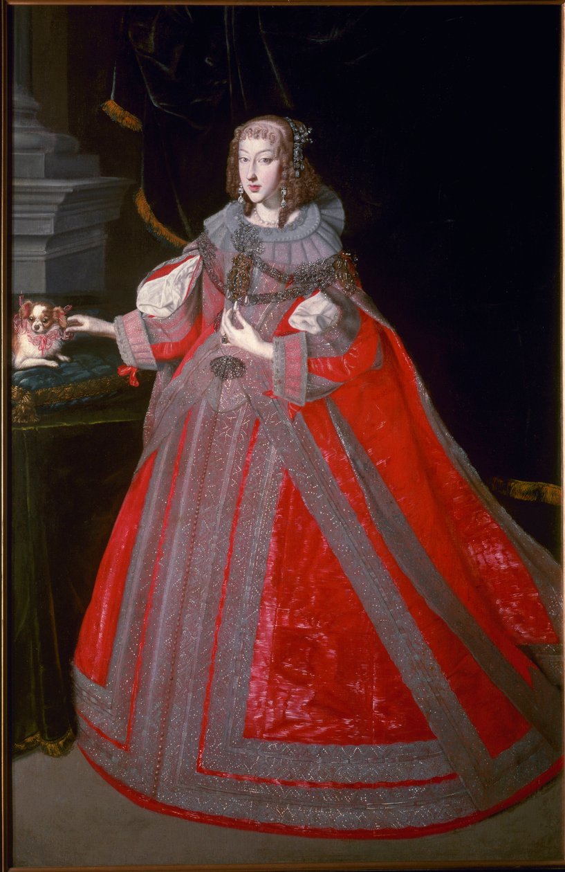 Itävallan Marie Leopoldinen muotokuva tekijältä Unknown artist