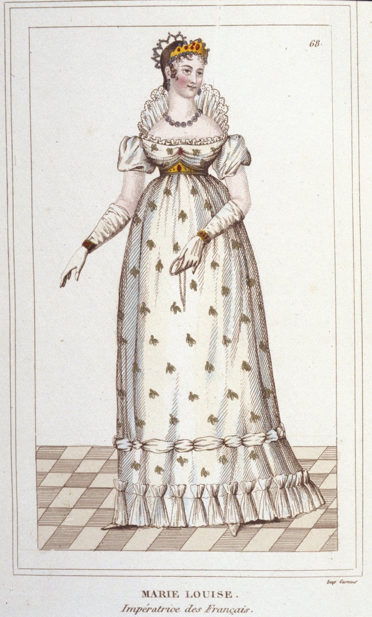 Muotokuva Marie Louisesta Habsburg Lorrainesta. Ranskan keisarinna (Wien tekijältä Unknown artist