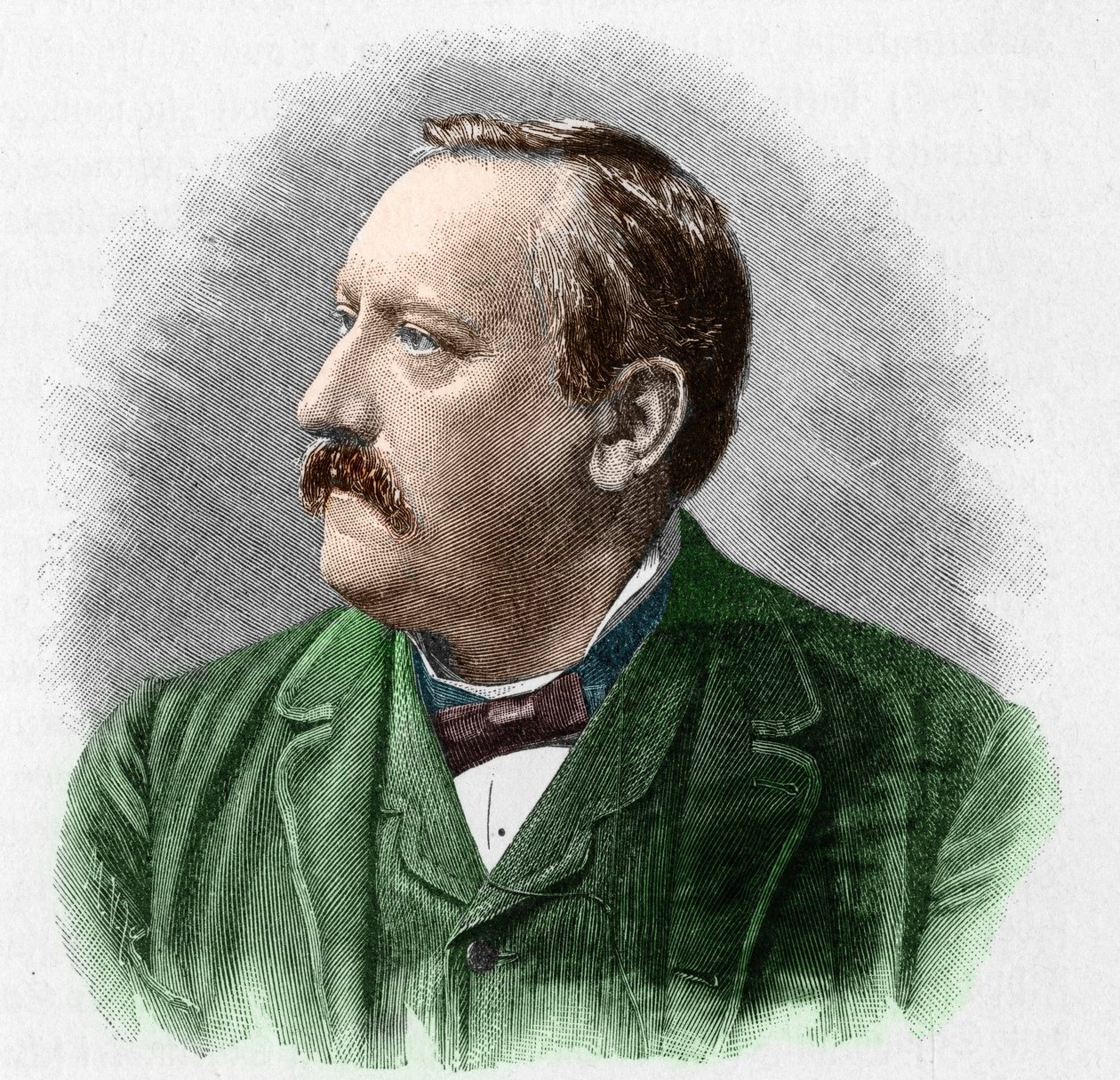 Saksalaisen runoilijan Martin Greifin (1839-1911) muotokuva. tekijältä Unknown artist