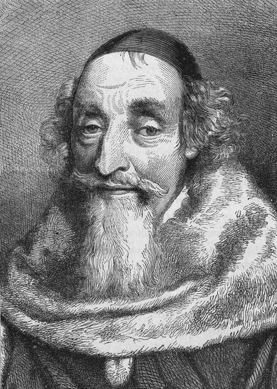 Mathieu Molén muotokuva (1584-1656). Edouard Molén poika, hän oli Pariisin parlamentin ensimmäinen presidentti (1641). tekijältä Unknown artist