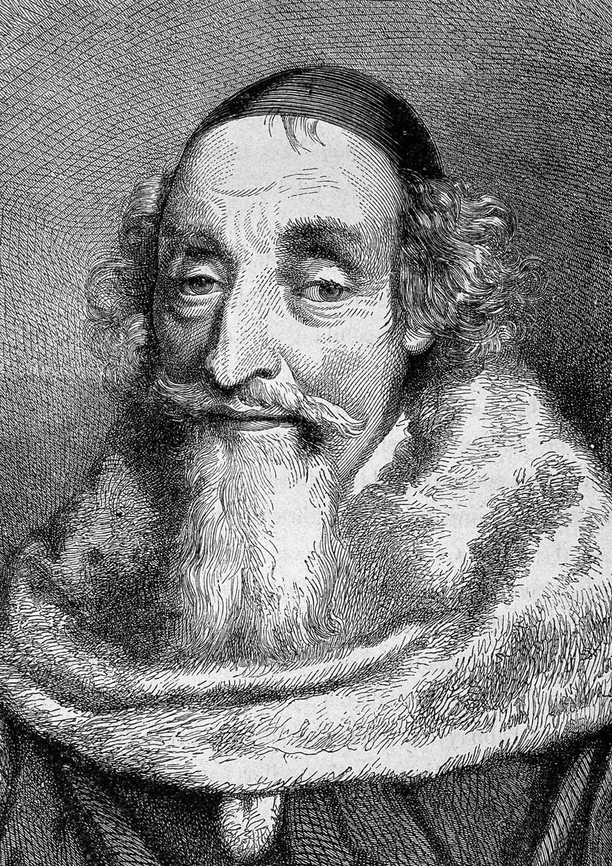 Muotokuva Mathieu Molesta (1584 - 1656), Pariisin parlamentin oikeusministeri. tekijältä Unknown artist