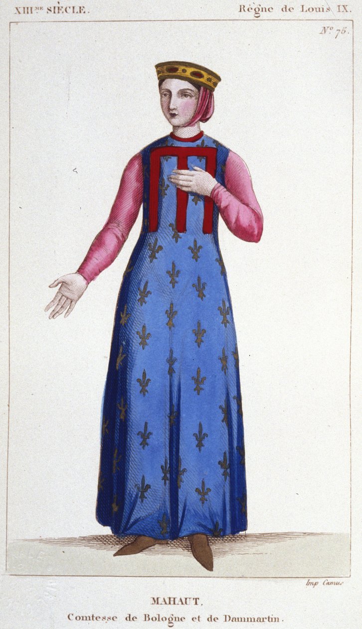 Mathilde de Dammartinin (n. 1202-1259) tai Boulognen ja Dammartinin kreivitär Mahaut